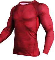 Compression Shirt Men Gym Running Shirt Quick Dry Breathable Fitness Sport Shirt Sportswear Training Sport Tight Rashguard Male