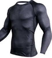 Compression Shirt Men Gym Running Shirt Quick Dry Breathable Fitness Sport Shirt Sportswear Training Sport Tight Rashguard Male