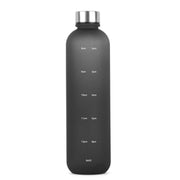 Plastic Water Bottle Frosted Gradient Sports Handle